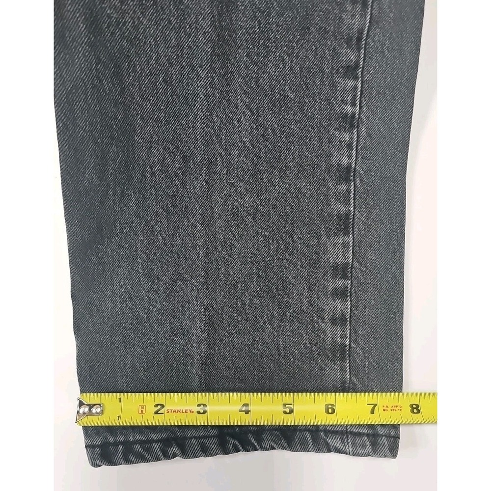 LEVI'S 511 Faded Black Slim Fit Jeans Men's 36x32 - Vintage Look - Picture 9 of 12